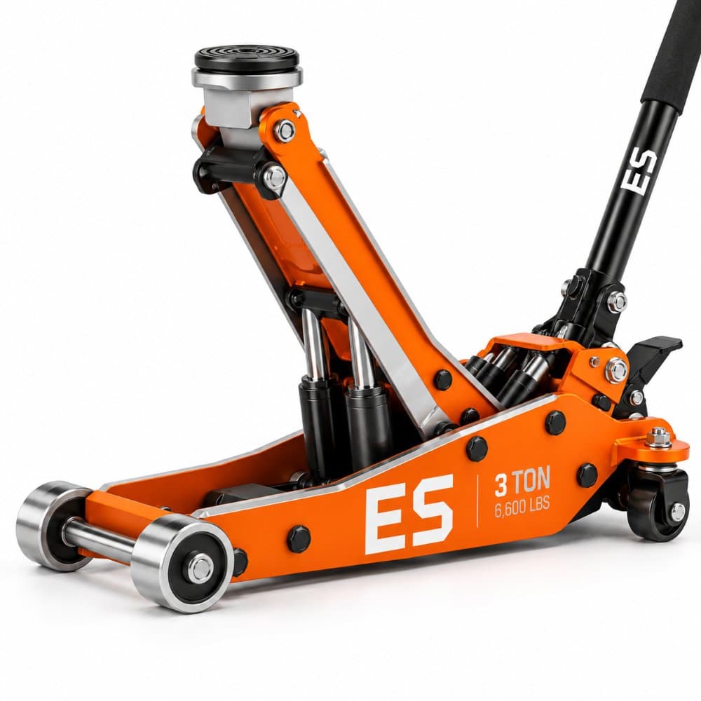 EMOSONG 3-Ton Aluminum Low-Profile Floor Jack